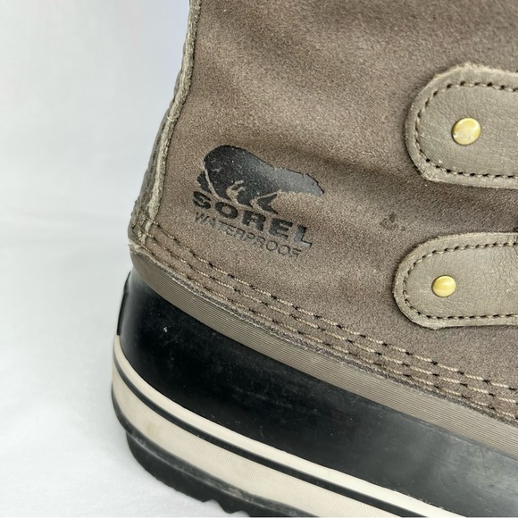 Sorel Joan of Arctic Tall Waterproof Suede Winter Snow Boots Size 10.5 - Picture 11 of 15